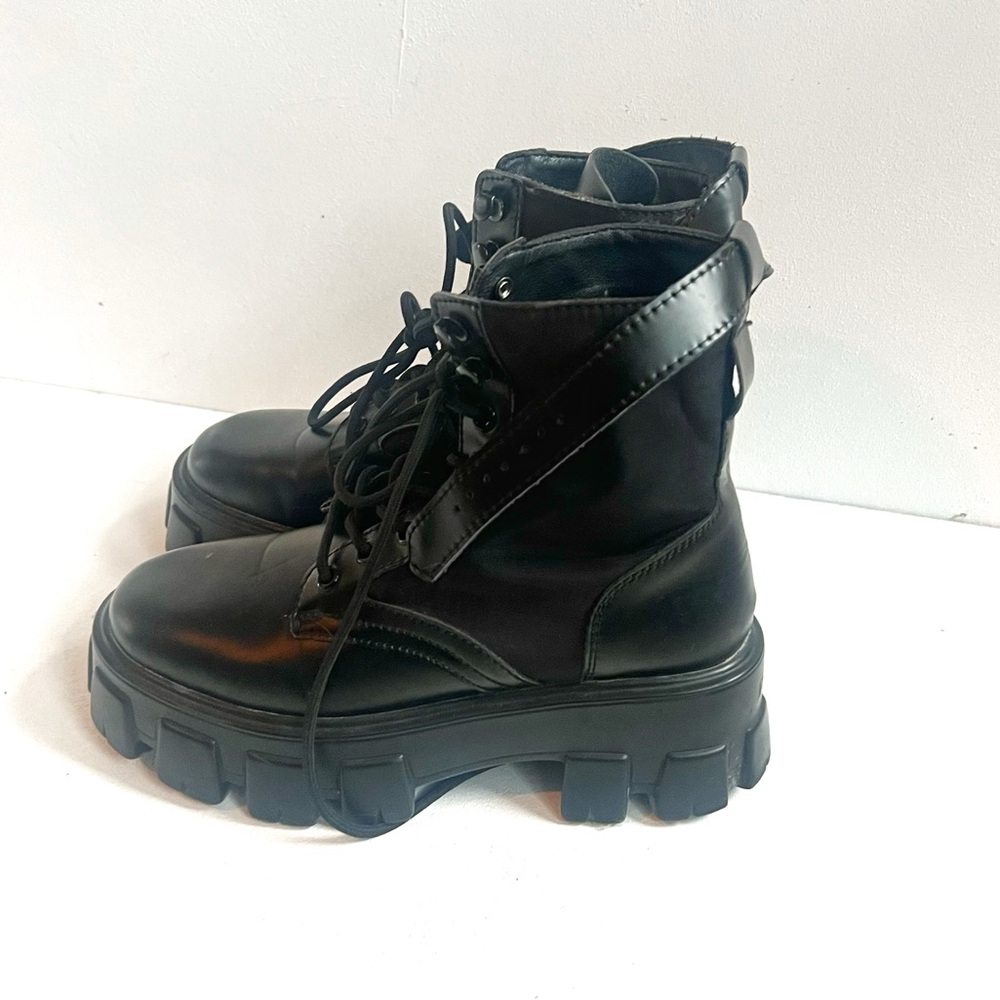 Chunky Black Boots
